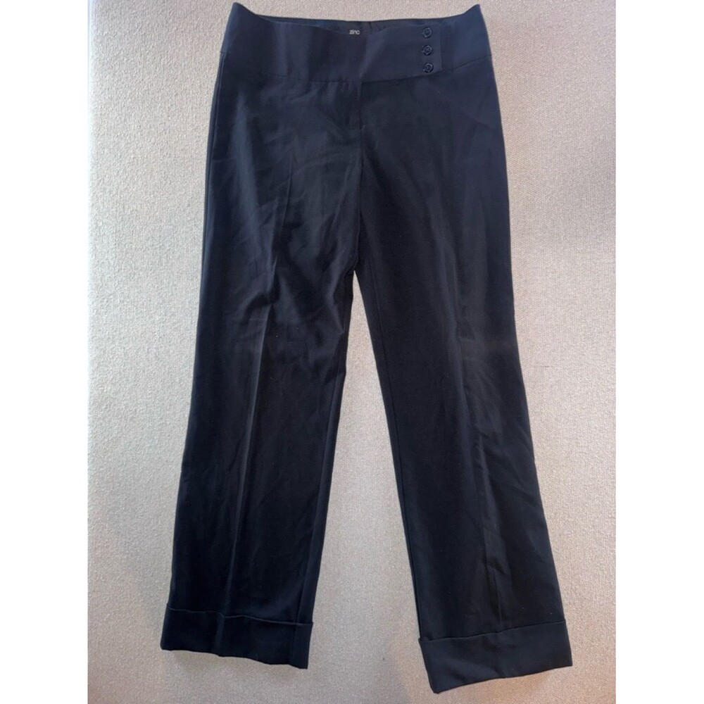 zinc size 9 Black Wide Leg dress trousers Pants